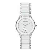 Thumbnail for your product : House of Fraser Roamer CV17.10ROX Ceraline saphira white ceramic watch