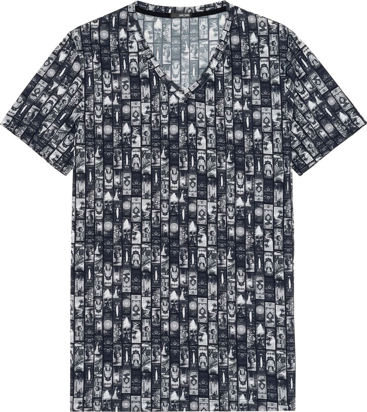 Hom Rockcity Tee-Shirt V Neck