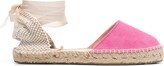 Thumbnail for your product : Manebi Ankle-Strap Suede Espadrilles