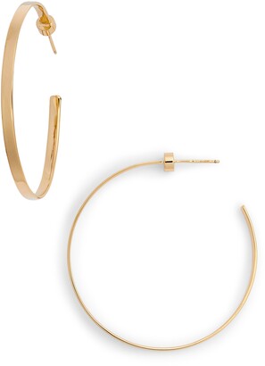 Jennifer Zeuner Jewelry Kiara Hoop Earrings