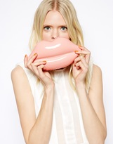 Thumbnail for your product : Lulu Guinness Lips Clutch in Light Pink