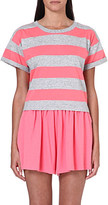 Thumbnail for your product : Chocoolate I.T. striped crop t-shirt