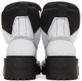 Thumbnail for your product : Kenzo White Suede Sierra Boots