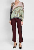 Thumbnail for your product : Etro Printed Wool Pullover with Cashmere