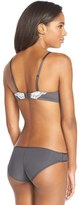 Thumbnail for your product : Betsey Johnson 'Forever Perfect' Lace Trim Push-Up Bra