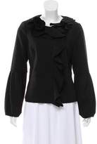 Thumbnail for your product : Magaschoni Wool Ruffle Jacket