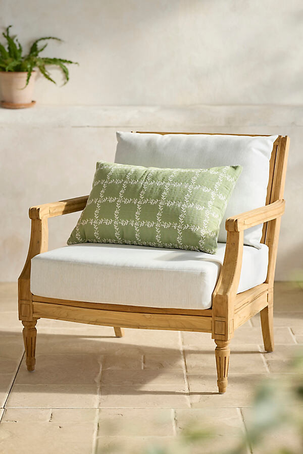 Palladio Reclaimed Teak Lounge Chair at Terrain