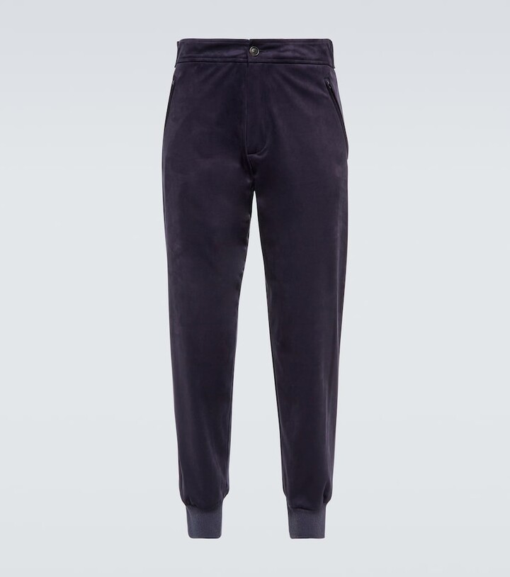 Giorgio Armani Velour sweatpants