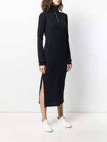 Thumbnail for your product : Jil Sander zipped rollneck ribbed dress