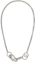 Thumbnail for your product : Martine Ali Silver Myles Boxer Wrap Chain Necklace