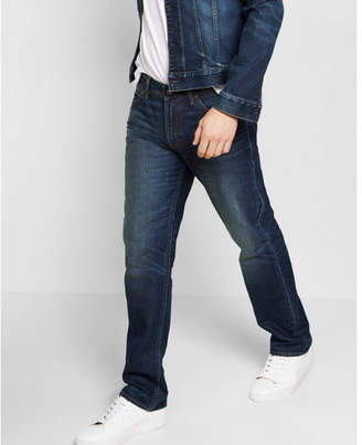 Express classic fit straight leg jeans