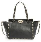 Thumbnail for your product : Valentino 'Mini Rockstud' Leather Tote