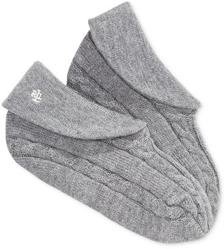 Lauren Ralph Lauren Women's Cable-Knit Sock Booties, A Macy's Exclusive Style