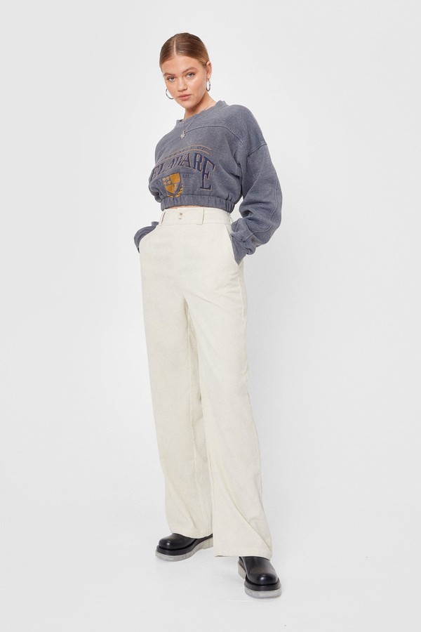 Ivory corduroy pants Clearance