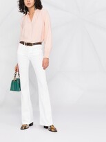 Thumbnail for your product : Pinko Low-Rise Flared Trousers