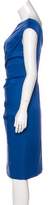 Thumbnail for your product : Lela Rose Sleeveless Midi Dress Blue Sleeveless Midi Dress