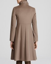 Thumbnail for your product : Cinzia Rocca Coat - Ruffle Collar Fit and Flare