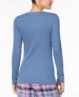 Thumbnail for your product : Jenni by Jennifer Moore Ribbed Pajama Top, Created for Macy's