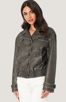 Thumbnail for your product : NA-KD Vintage Biker PU Jacket