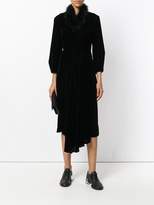 Thumbnail for your product : Simone Rocha faux fur collar dress