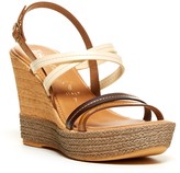 Thumbnail for your product : Italian Shoemakers Amira Wedge Sandal