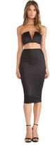 Thumbnail for your product : Nookie Snake Eyes Pencil Skirt