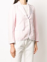 Thumbnail for your product : Thom Browne Notched-Lapel Blazer Jacket
