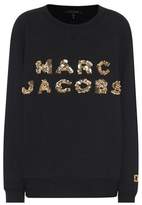 Marc Jacobs Sweat-shirt en coton à or 