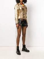 Thumbnail for your product : DSQUARED2 Laced Leather Jacket