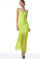 Thumbnail for your product : Alice + Olivia Steph Scoop Neck Fringe Dress