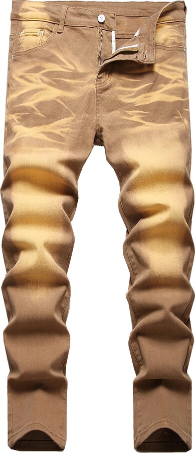 FREDD MARSHALL Men's Skinny Slim Fit Stretch Straight Leg Fashion Jeans  Pants - ShopStyle