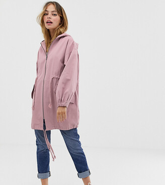 petite lightweight parka