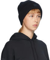 Thumbnail for your product : Acne Studios Black Patch Beanie