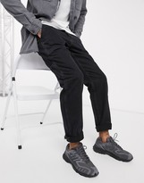 Thumbnail for your product : Jack and Jones Intelligence comfort fit utility jeans in black