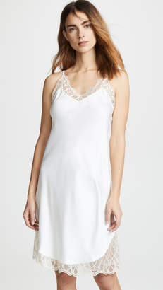 Flora Nikrooz Showstopper Charmeuse Chemise with Lace