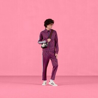 Gucci Adidas X Double G And Trefoil Print Jacket - ShopStyle