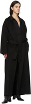 Thumbnail for your product : TOVE Black Wool Maxi Joor Coat