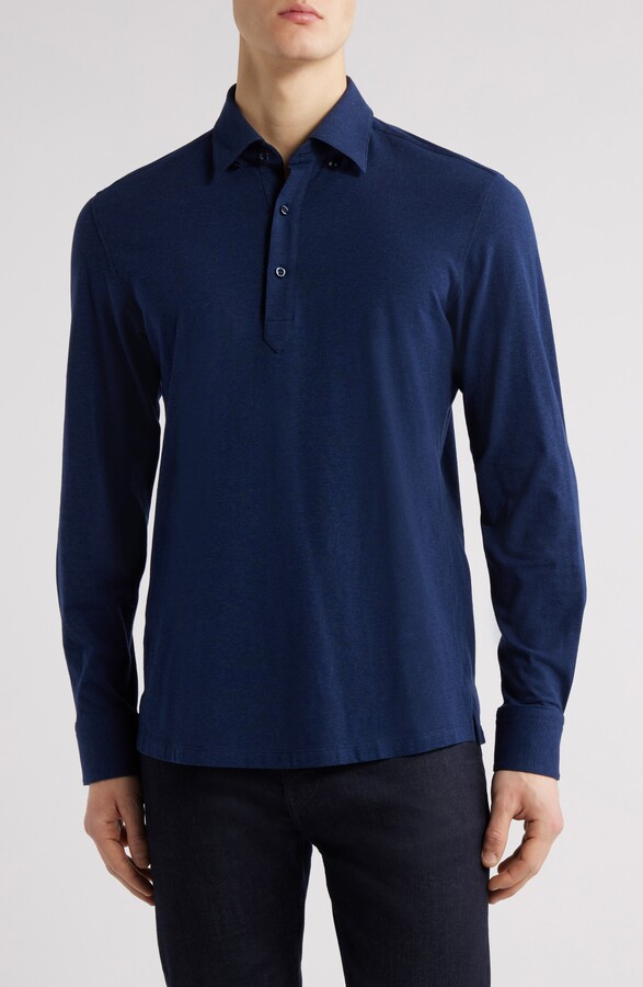 HUGO BOSS Hal Long Sleeve Polo
