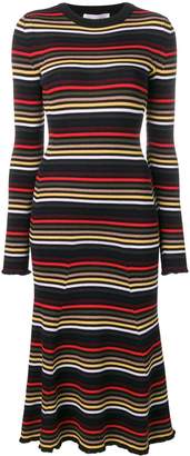Sonia Rykiel striped midi dress