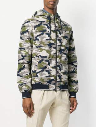 Herno military print jacket
