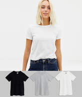 Thumbnail for your product : ASOS DESIGN ultimate t-shirt with crew neck in 3 pack SAVE