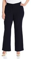Thumbnail for your product : Briggs New York Women's Plus-Size Curvy Bistretch Short Straight Leg Pant