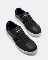 Thumbnail for your product : Ted Baker Modern Leather Trainers