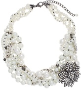Thumbnail for your product : White House Black Market Brooch Pearl Necklace