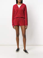 Thumbnail for your product : Juicy Couture Swarovski embellished velour romper