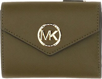 Michael Kors Women's Green Wallets & Card Holders | ShopStyle
