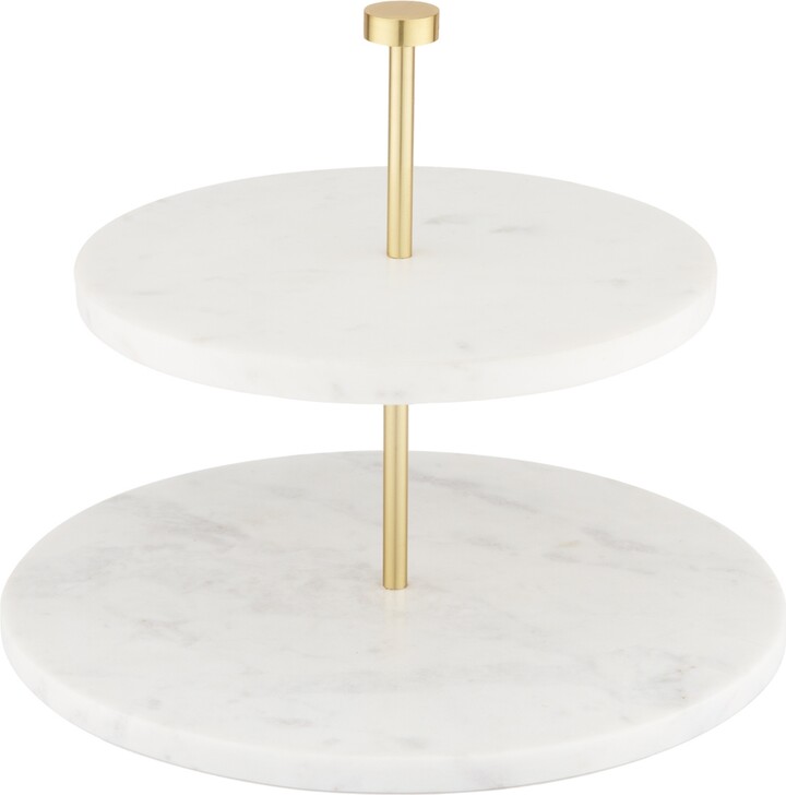 Thirstystone Uptown Marble Two Tiered Server