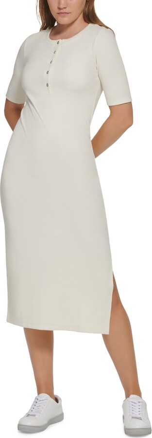 Calvin Klein Side Slit Women's Dresses | ShopStyle