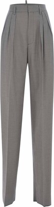 DSQUARED2 High Waist Pleated Trousers