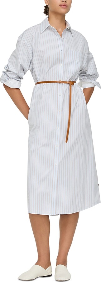 Lafayette 148 New York Belted Shirtdress